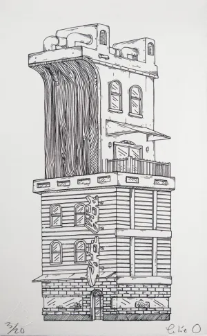 Karaoke Tower - Unframed