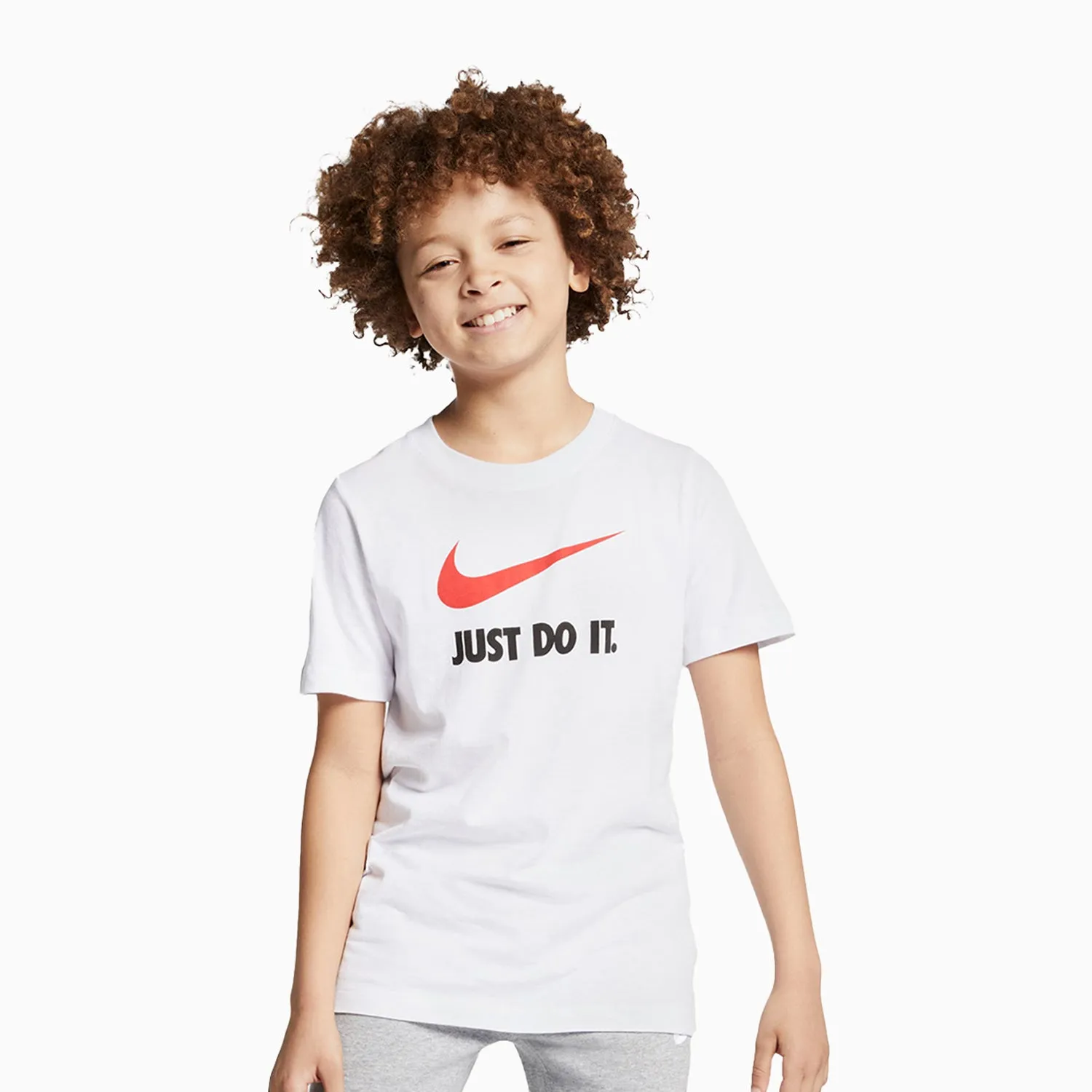 Kid's Nike Sportswear T Shirt Just Do It and Shorts Outfit
