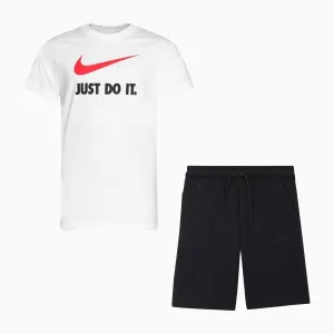 Kid's Nike Sportswear T Shirt Just Do It and Shorts Outfit