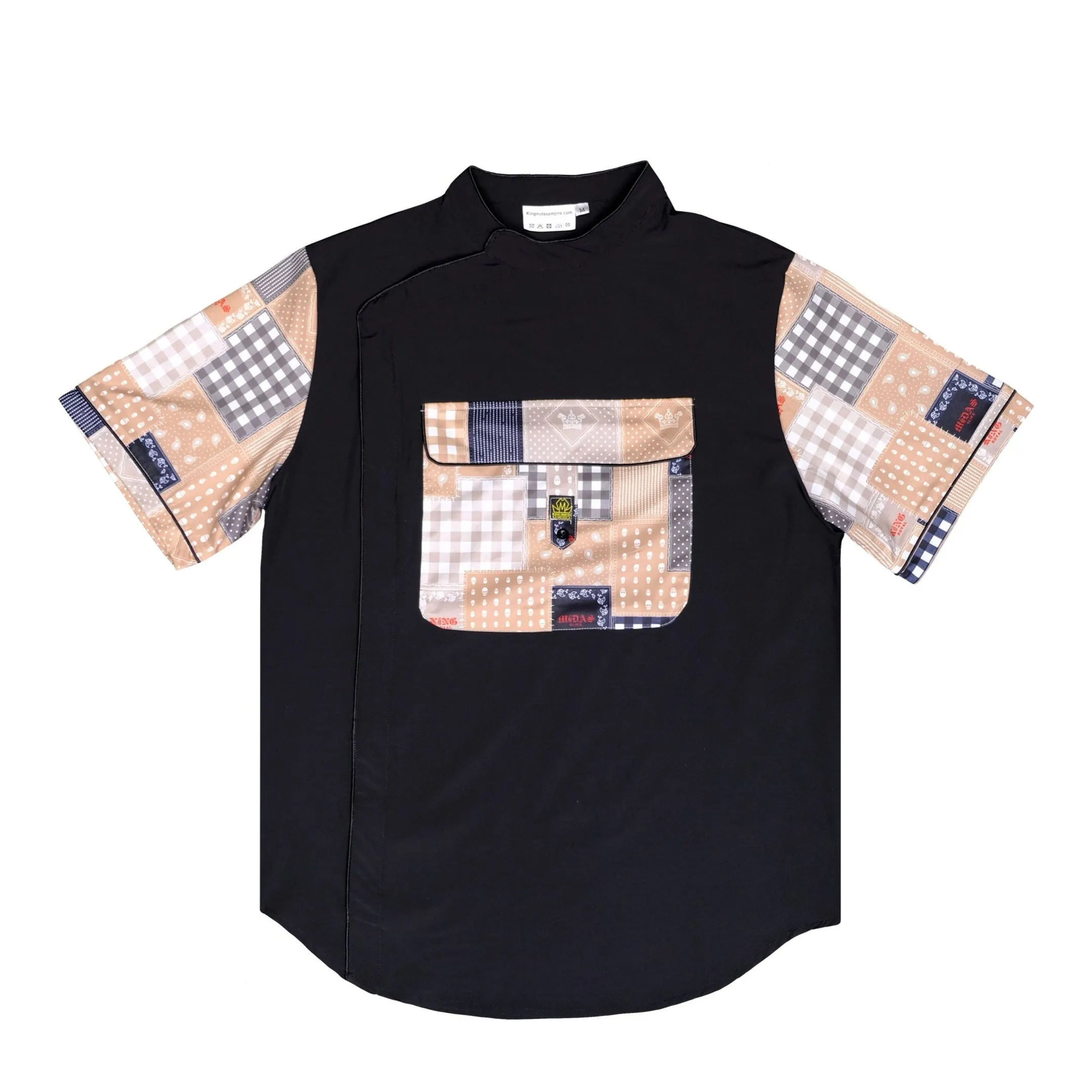 King Midas Old New York Barber Smock (Royal 4 Life)-