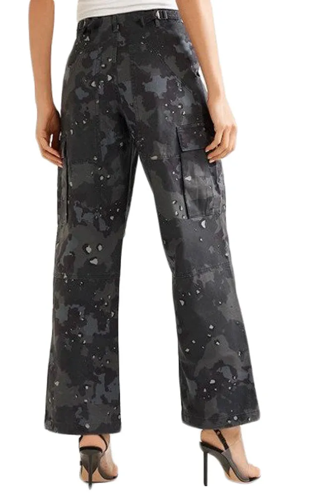 KITH Women's Midnight Cookie Jaden Camo Pants KHW6077 Medium NWT