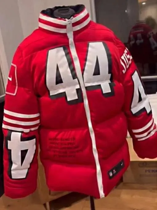 Kristin Juszczyk 49ers Puffer Jacket
