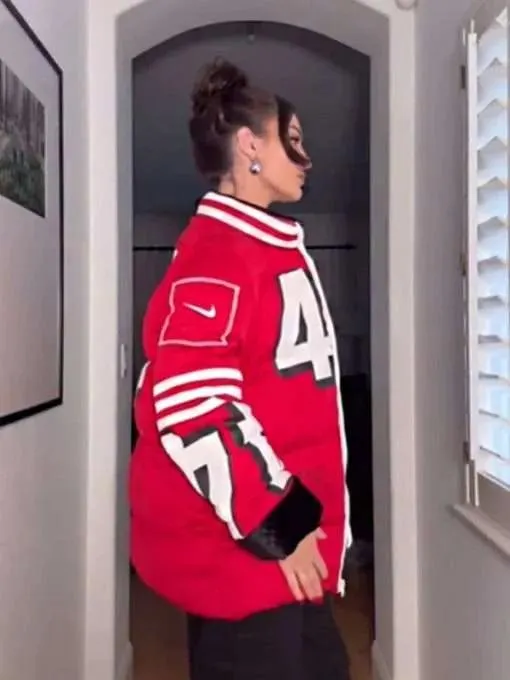 Kristin Juszczyk 49ers Puffer Jacket