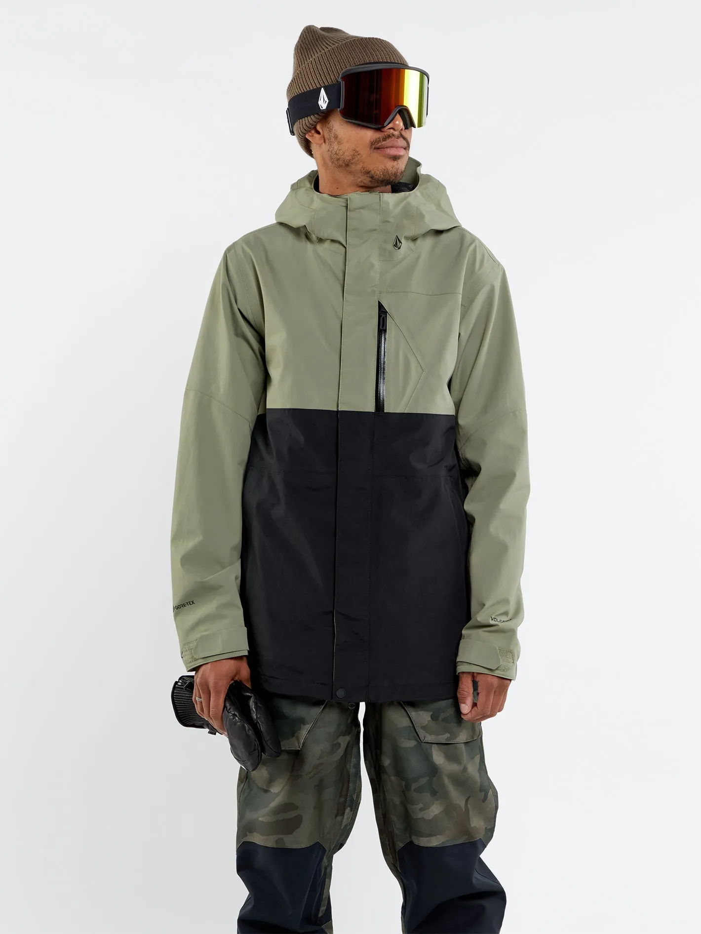 L Gore-Tex Jacke - LIGHT MILITARY
