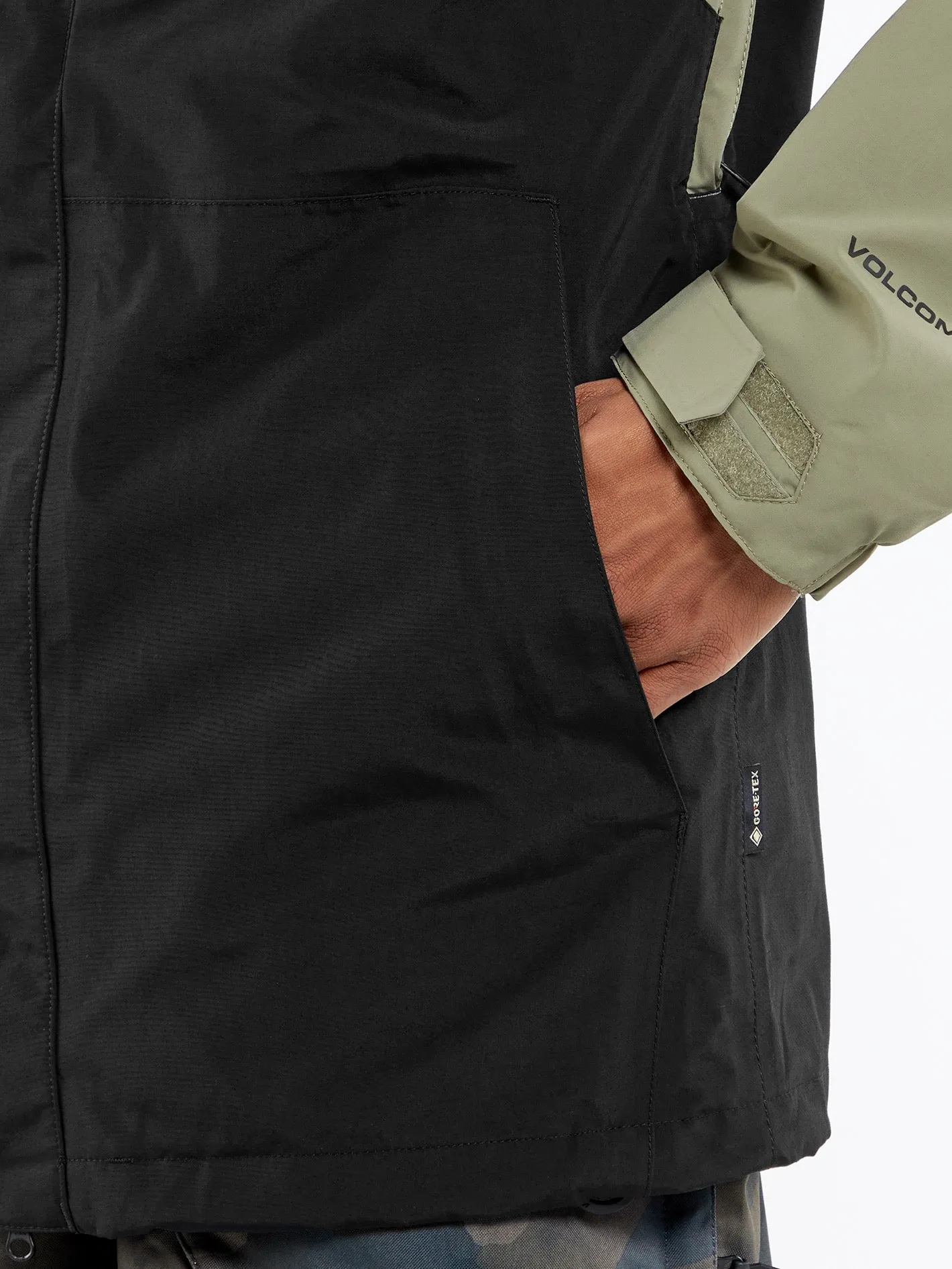 L Gore-Tex Jacke - LIGHT MILITARY