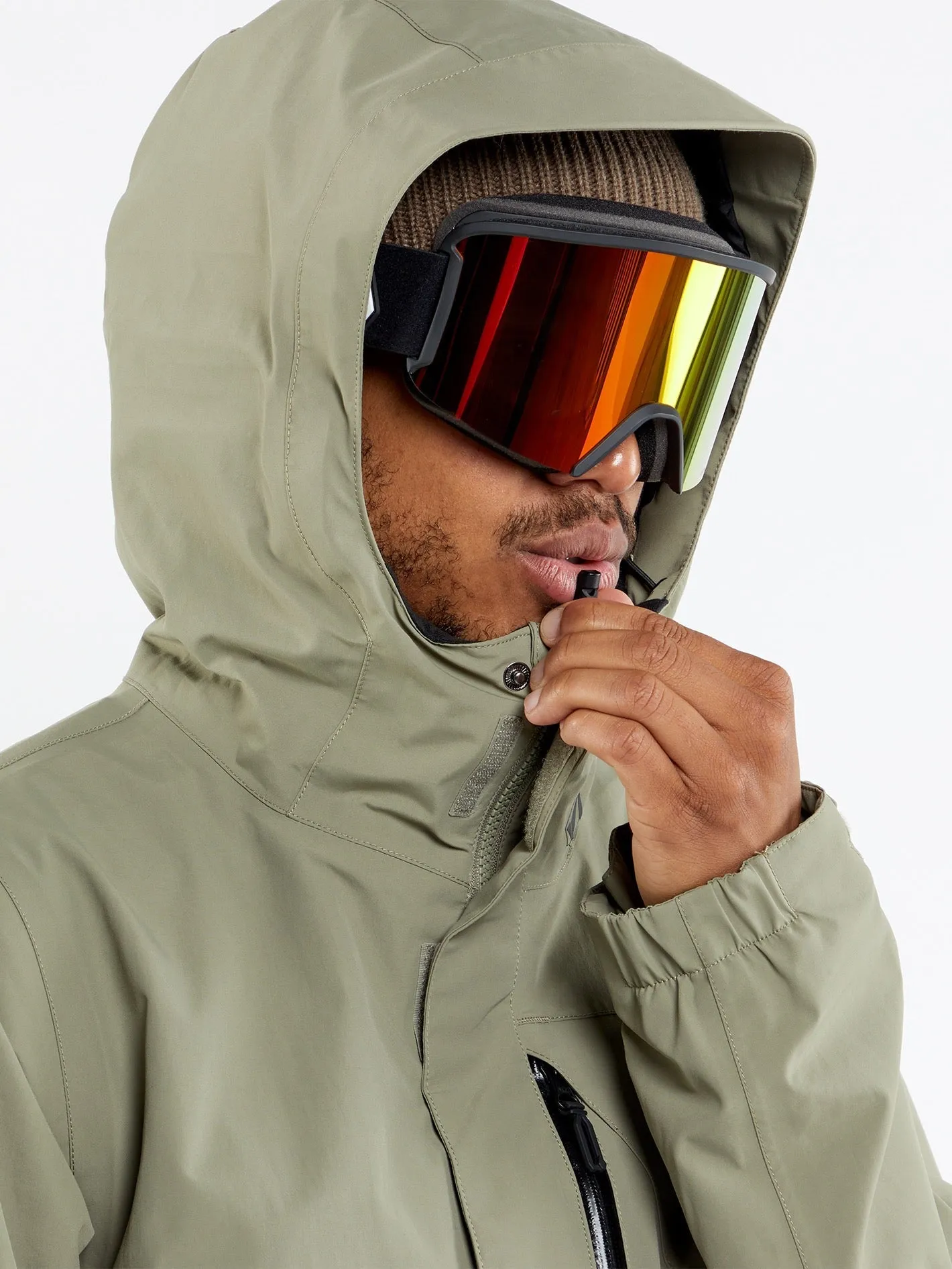 L Gore-Tex Jacke - LIGHT MILITARY