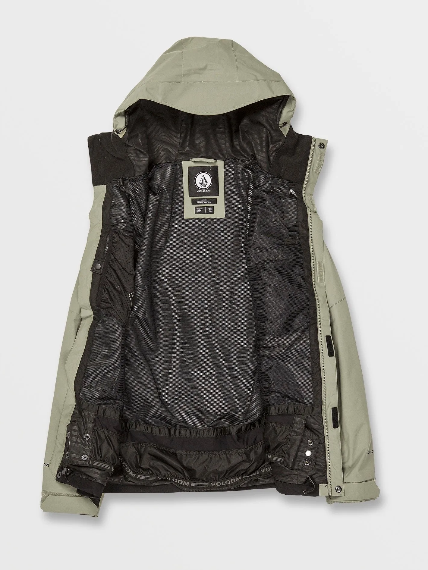 L Gore-Tex Jacke - LIGHT MILITARY
