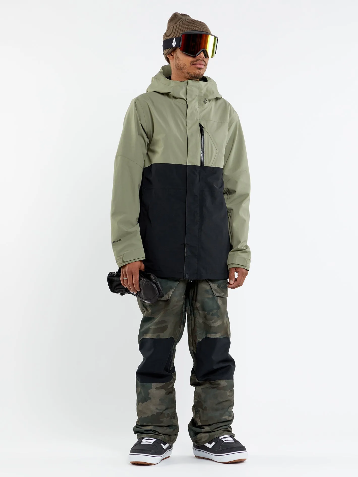 L Gore-Tex Jacke - LIGHT MILITARY