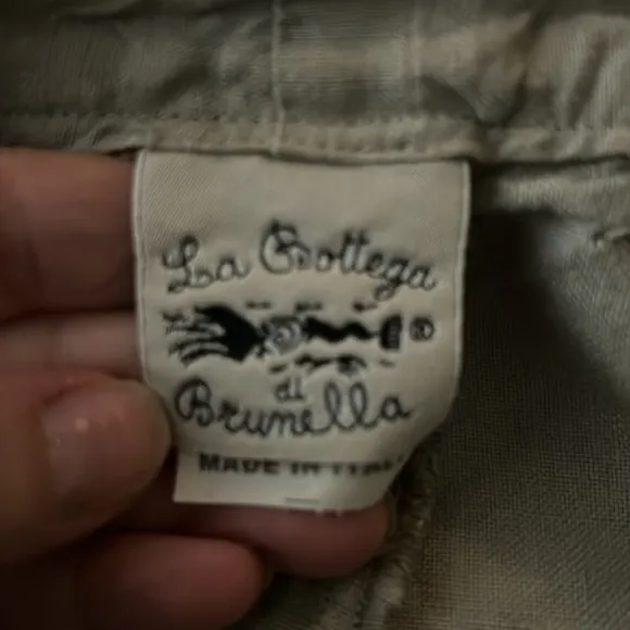 La Bottega Di Brunella Tan Shorts 54 XL