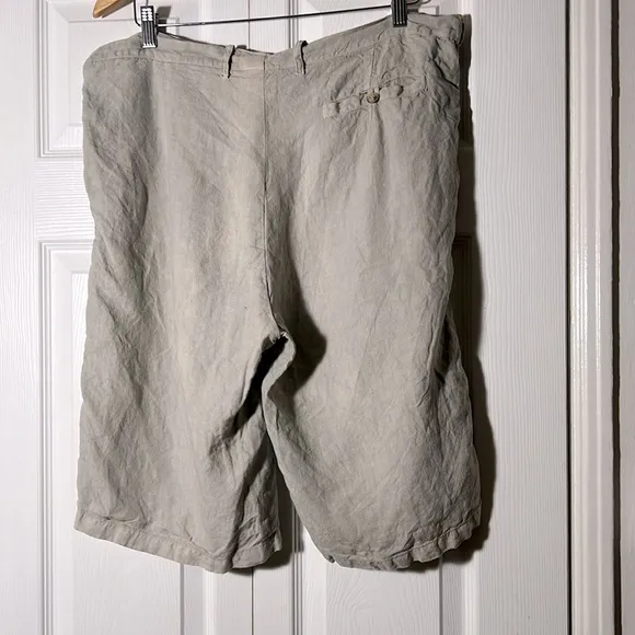 La Bottega Di Brunella Tan Shorts 54 XL