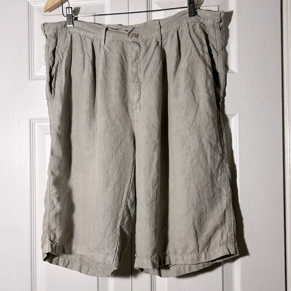 La Bottega Di Brunella Tan Shorts 54 XL