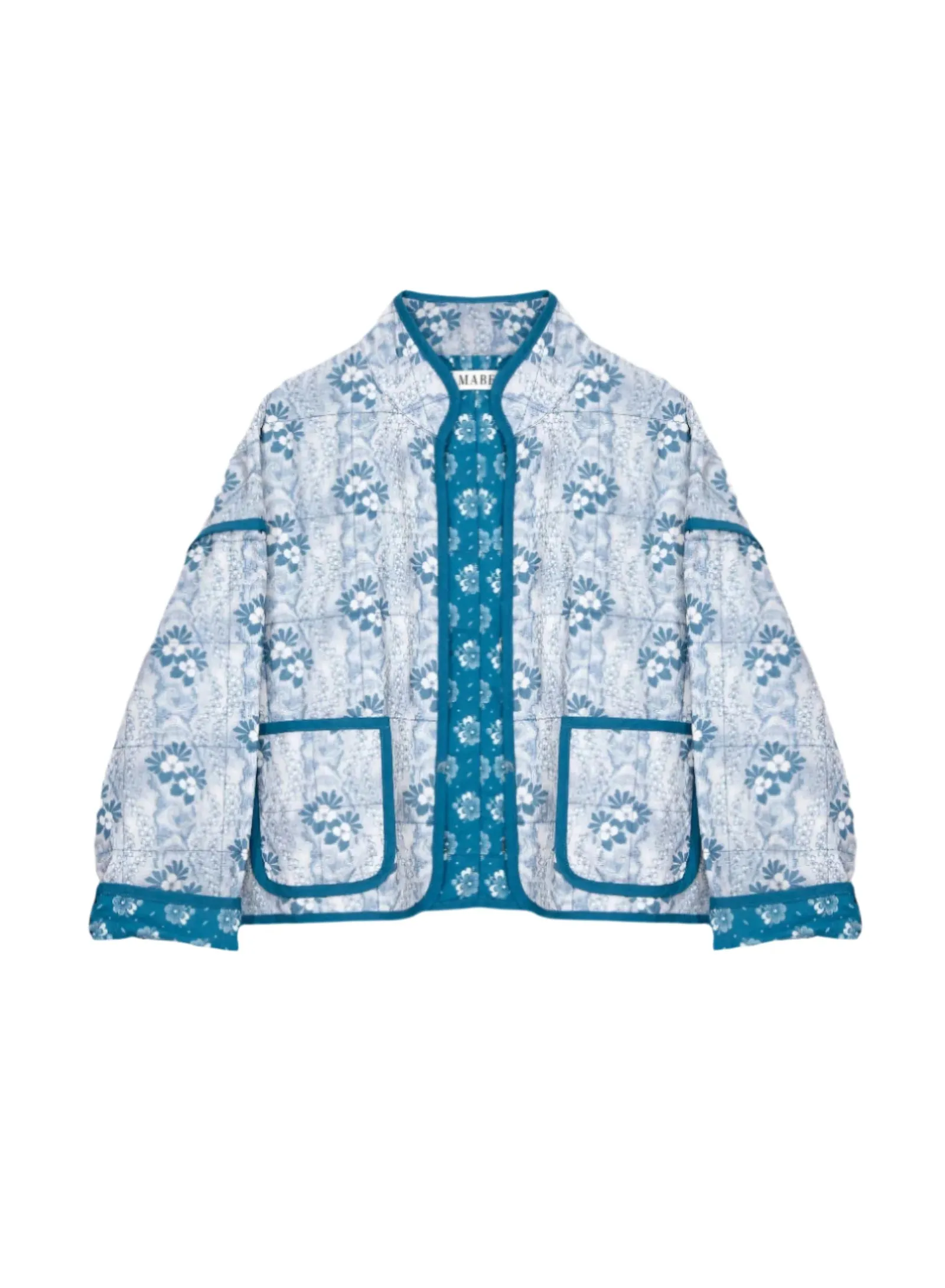 Lana Quilted Jacket - Blue
