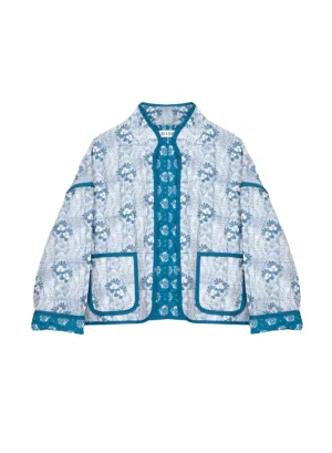 Lana Quilted Jacket - Blue