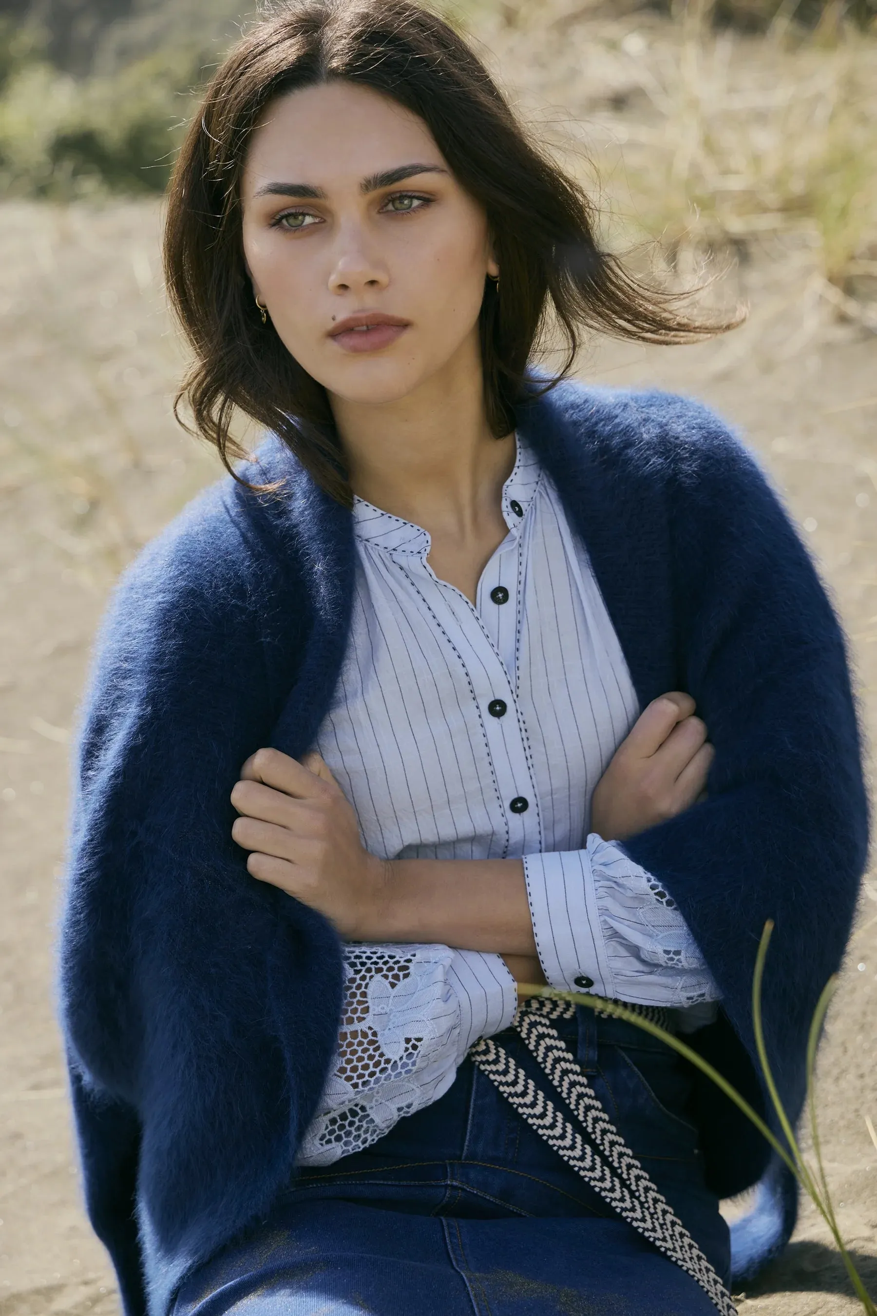 Lania the Label - Paloma Cardigan Jacket (Sapphire)