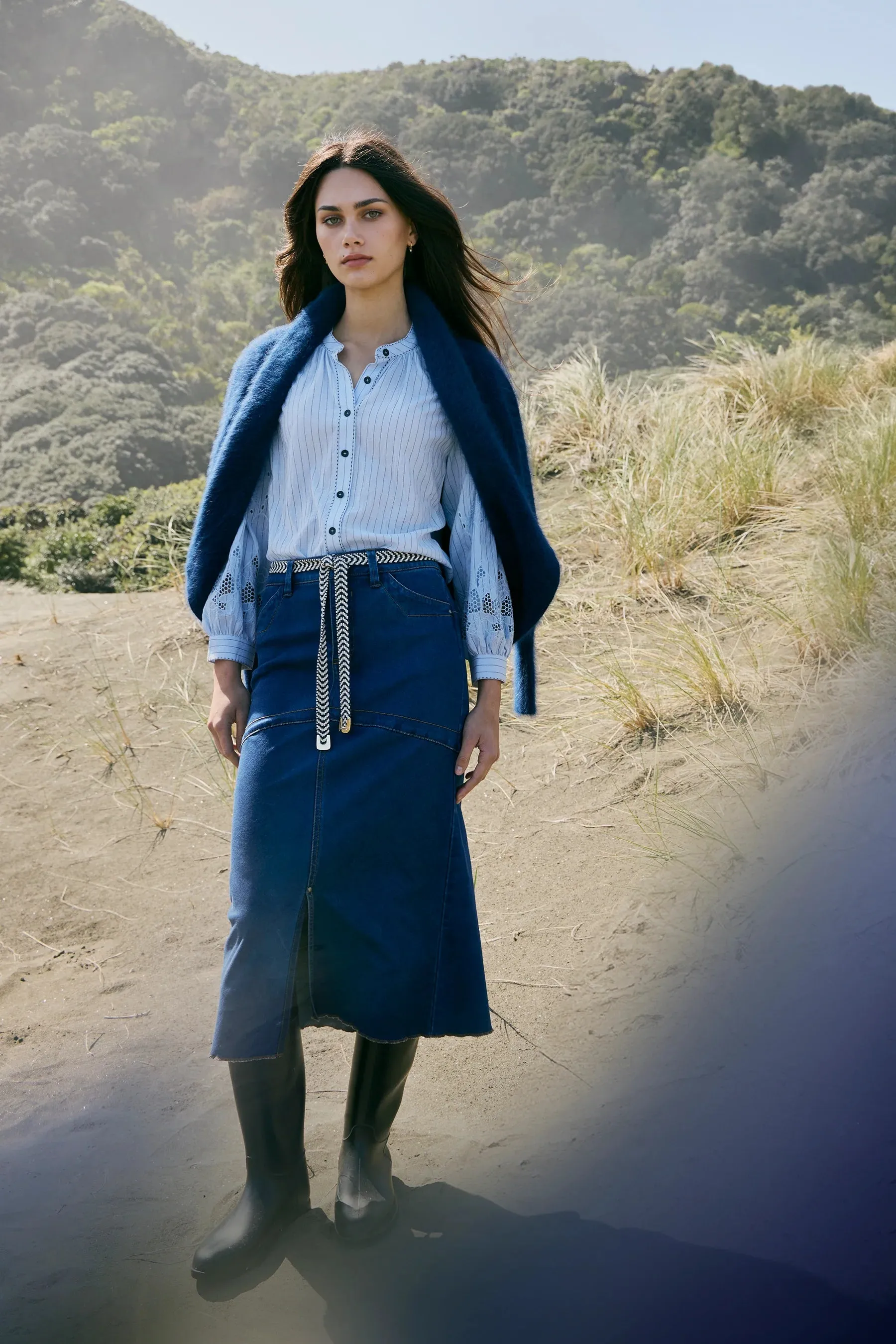 Lania the Label - Paloma Cardigan Jacket (Sapphire)