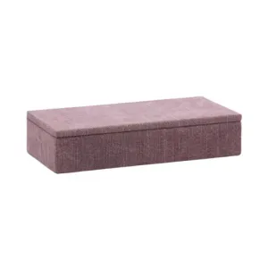 Large Purple Jute Box