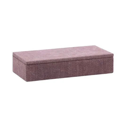 Large Purple Jute Box