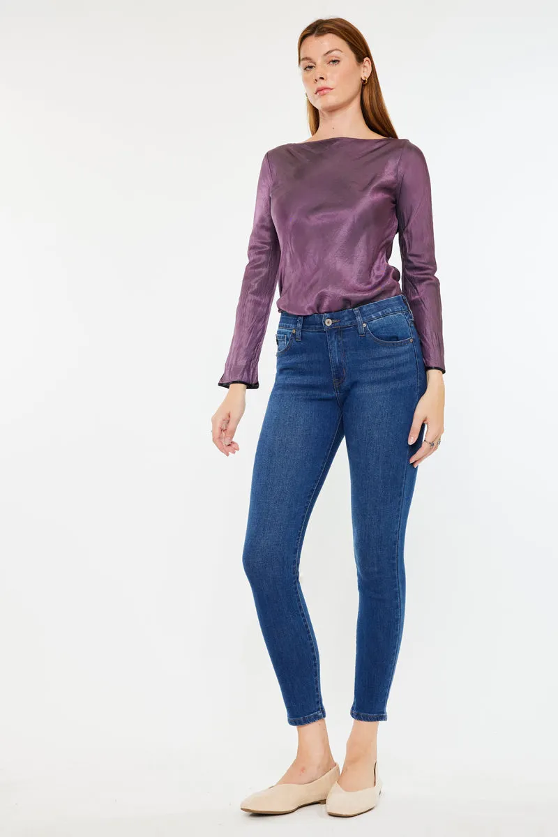 Laurielle High Rise Ankle Skinny Jeans