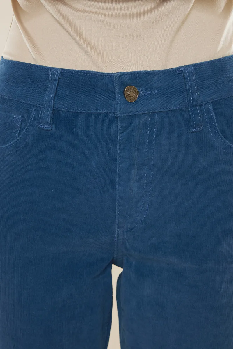 Leah High Rise Corduroy Mom Jeans