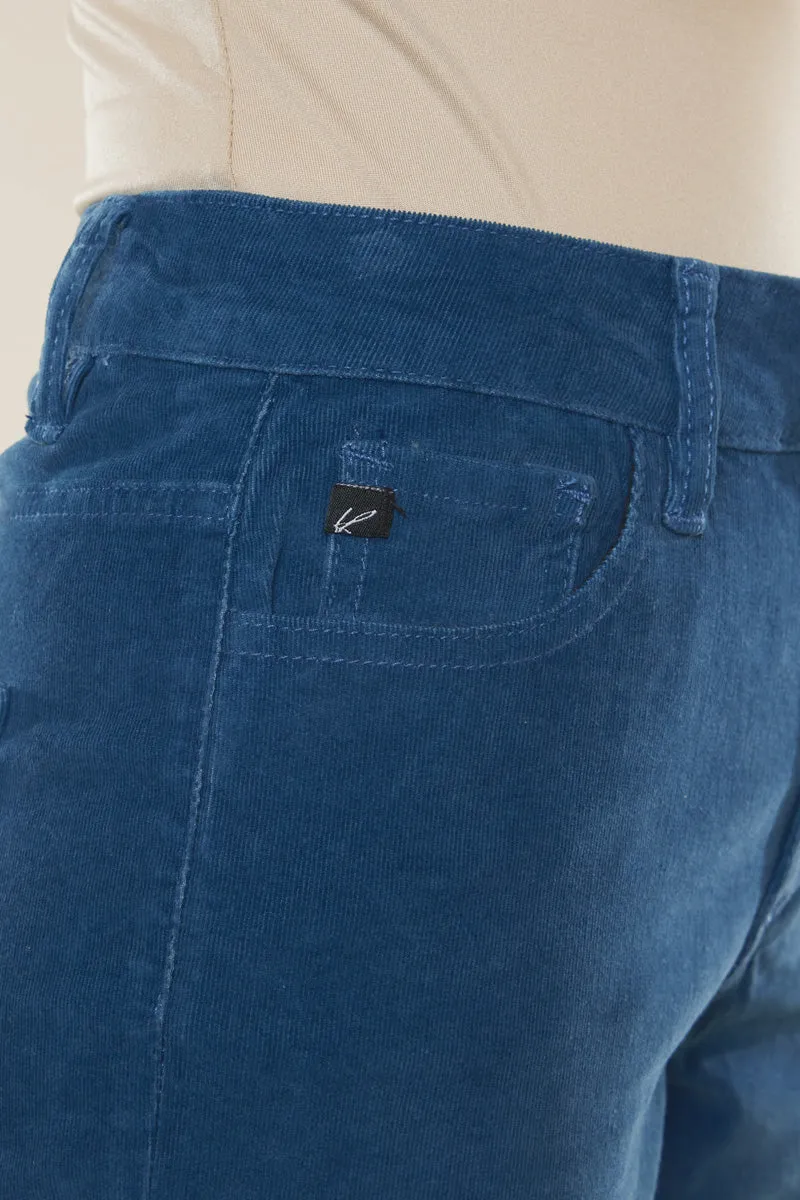 Leah High Rise Corduroy Mom Jeans