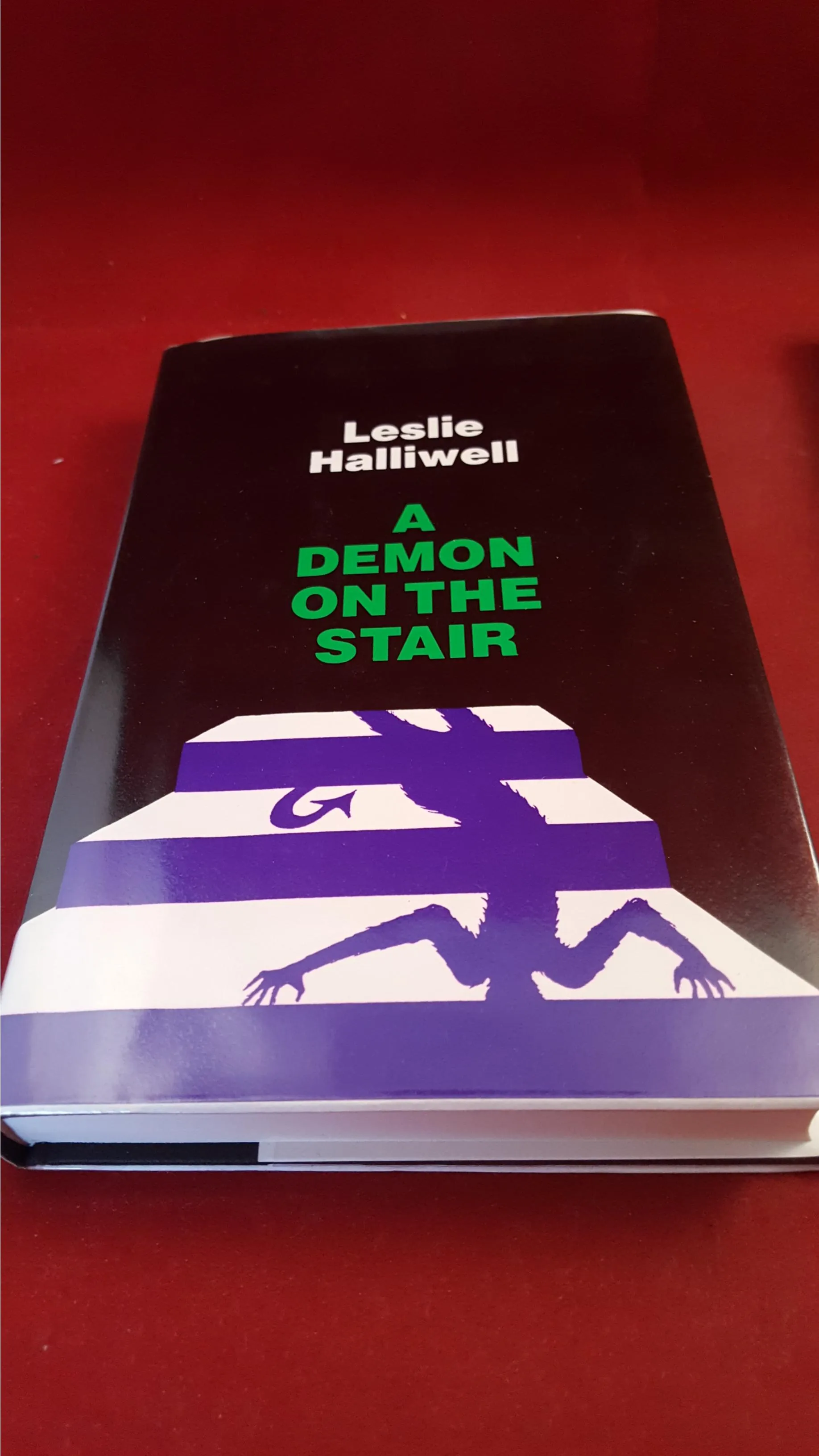 Leslie Halliwell - (2 books)A Demon On The Stair & A Demon Close Behind, Hale, 1987/88, 1st