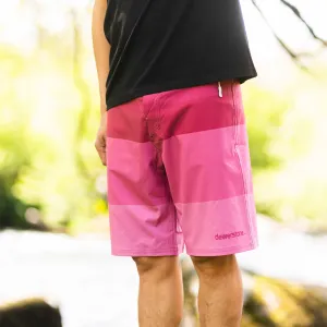 Life Shorts Pro - Stripes - Coral