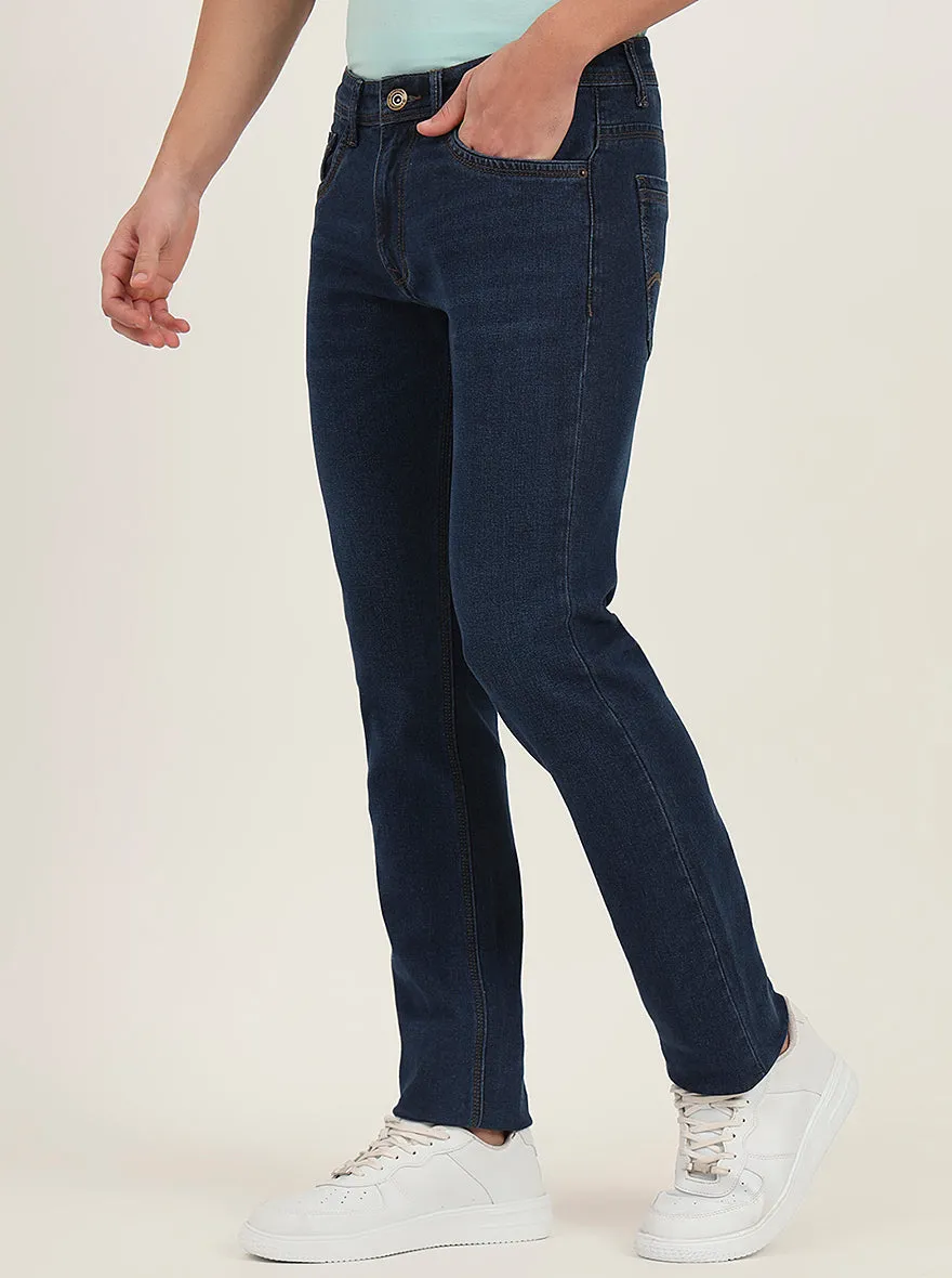 Light Blue Washed Narrow Fit Jeans | Greenfibre