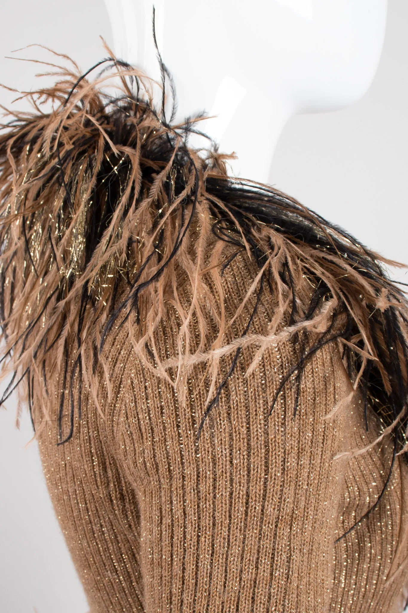 Lion Feather Knit Jacket