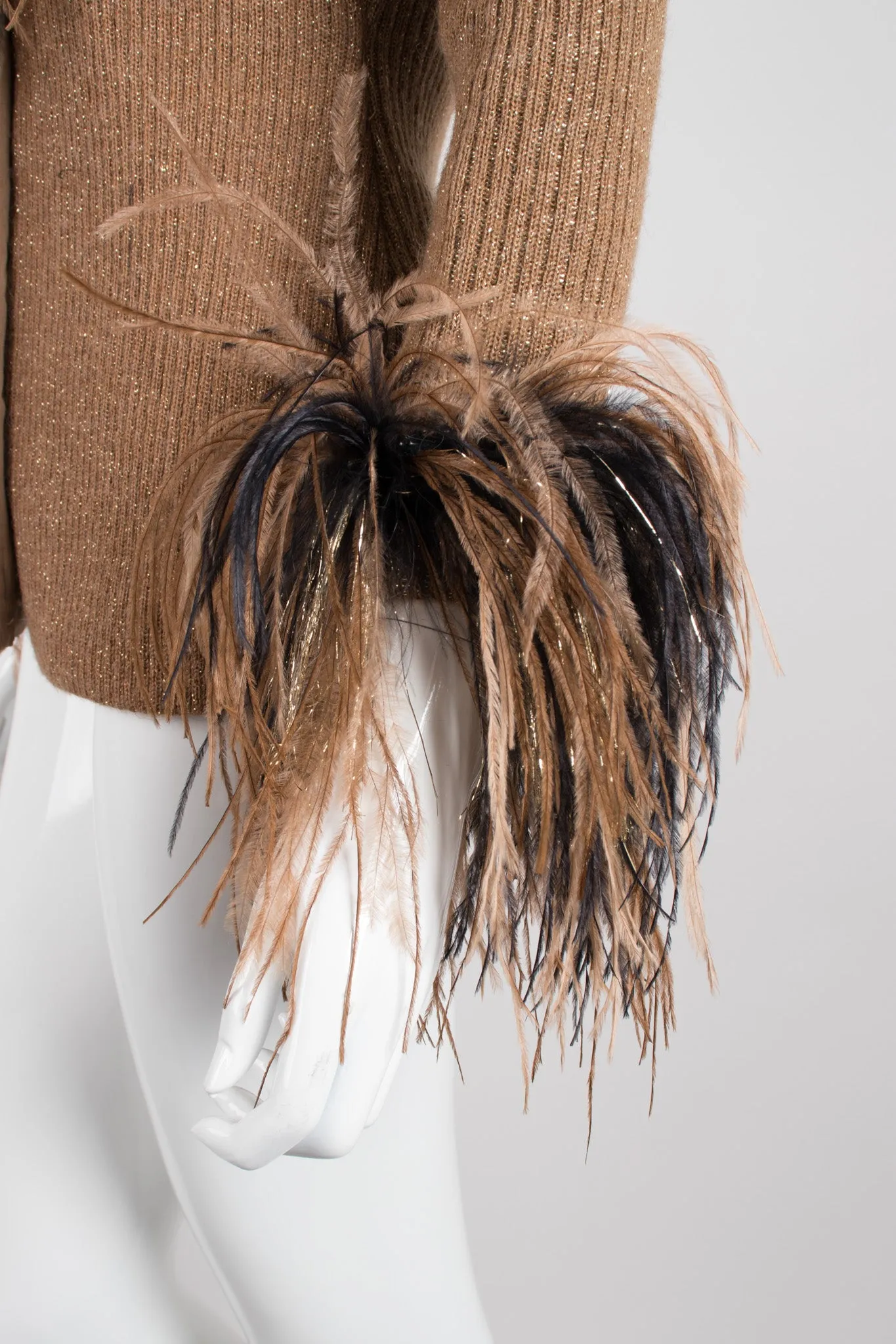 Lion Feather Knit Jacket