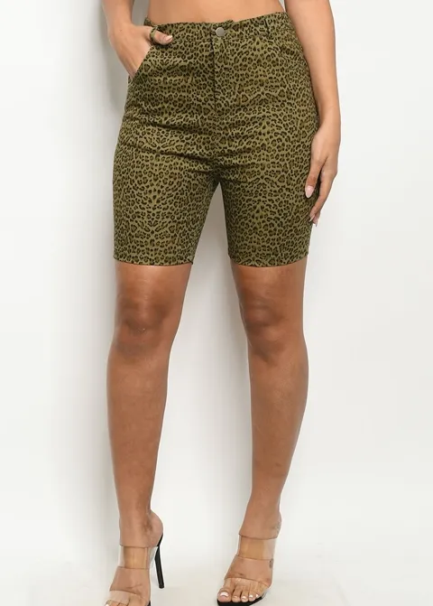 Livin' Leopard Shorts