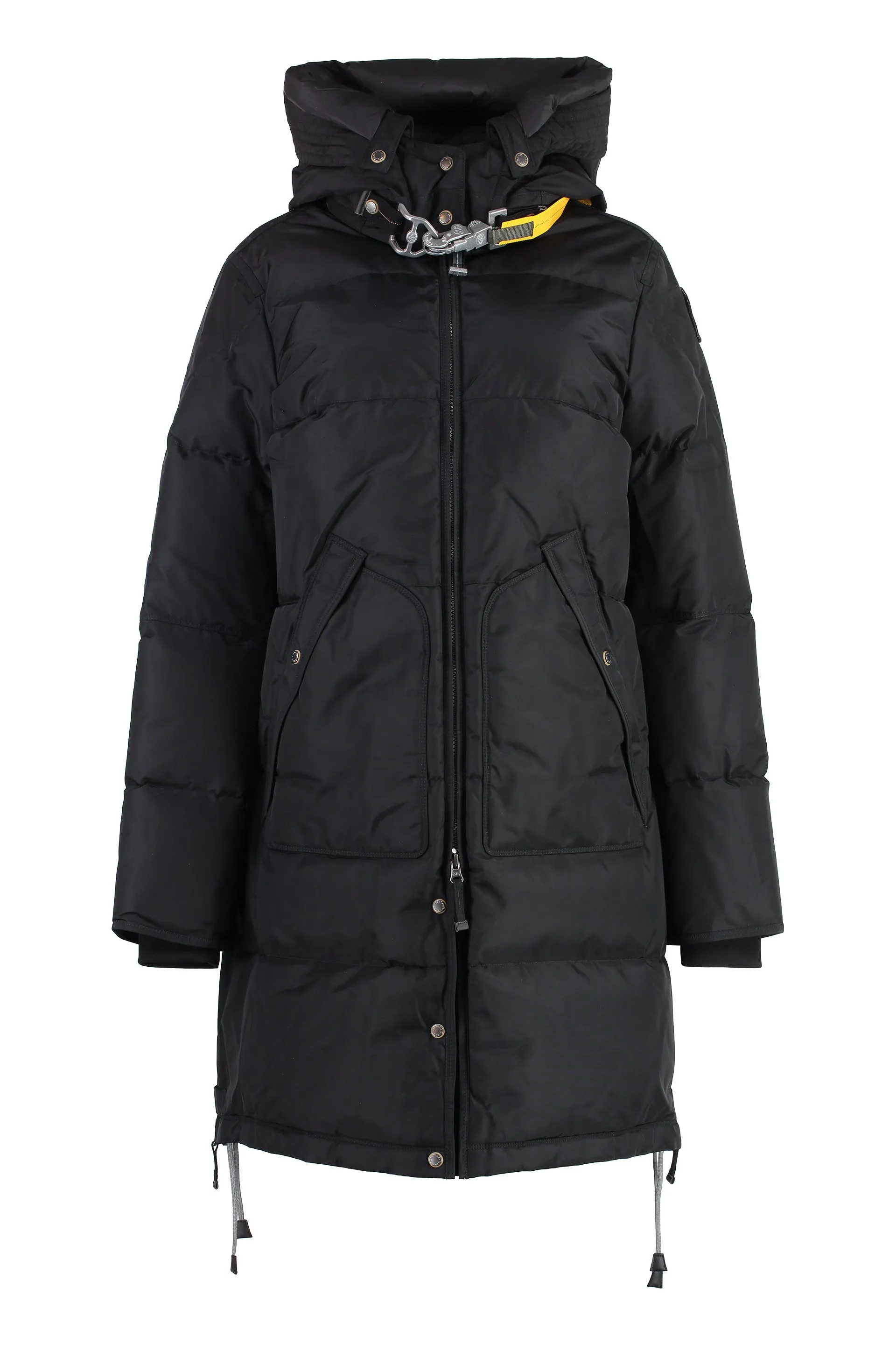 Long Bear hooded down jacket