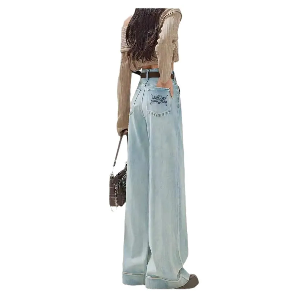 Loose Straight High Waist Jeans
