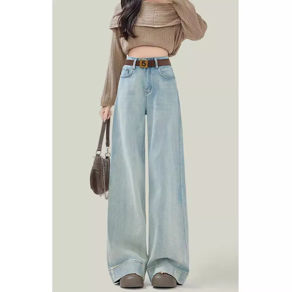 Loose Straight High Waist Jeans