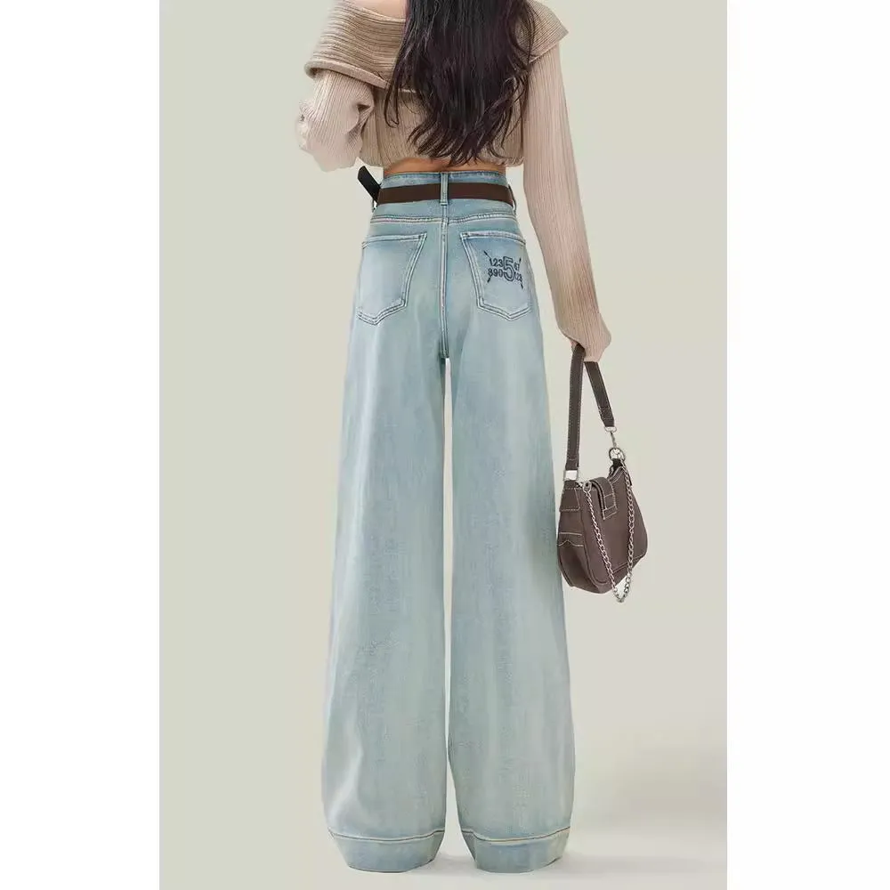 Loose Straight High Waist Jeans
