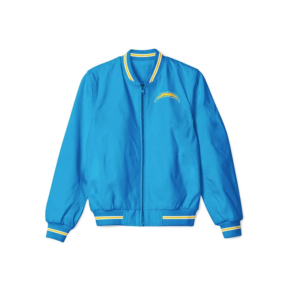Los Angeles Chargers Lightweight Bomber Jacket – NFL Bomber Jacket - Clubs Varsity