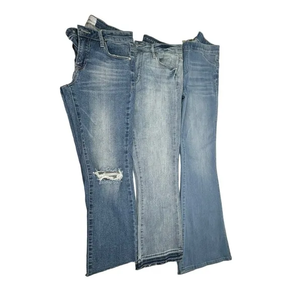 Lot of 6 jeans. Articles of Society, Lucky, A2, Garage &amp; Altard State. Sz 26-29