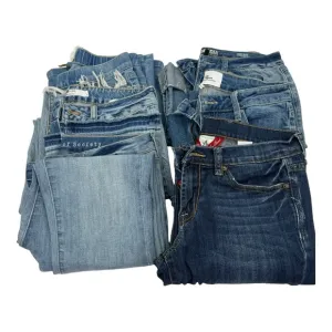 Lot of 6 jeans. Articles of Society, Lucky, A2, Garage &amp; Altard State. Sz 26-29