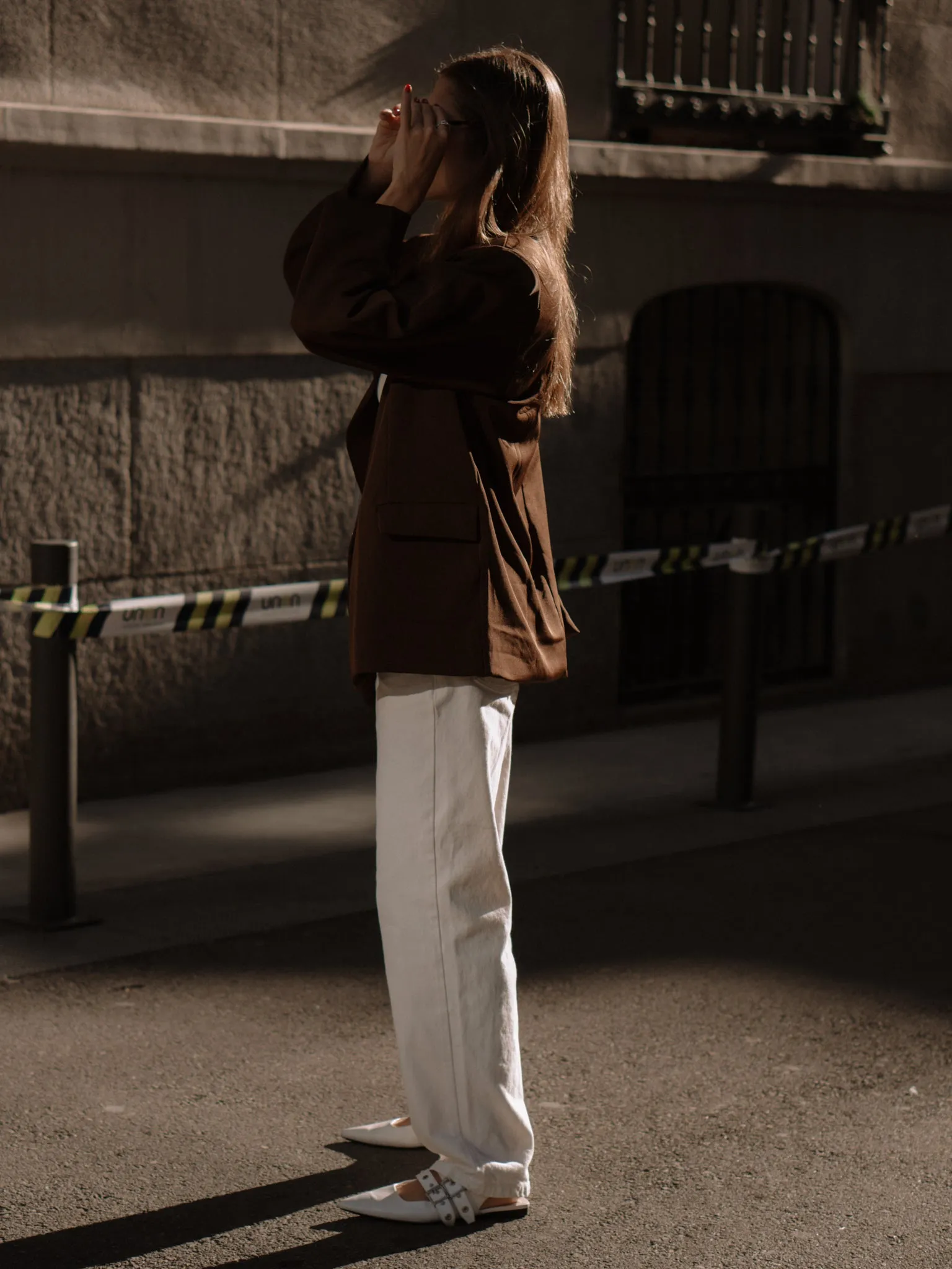 LOW RISE STRAIGHT JEAN  - SOFT WHITE