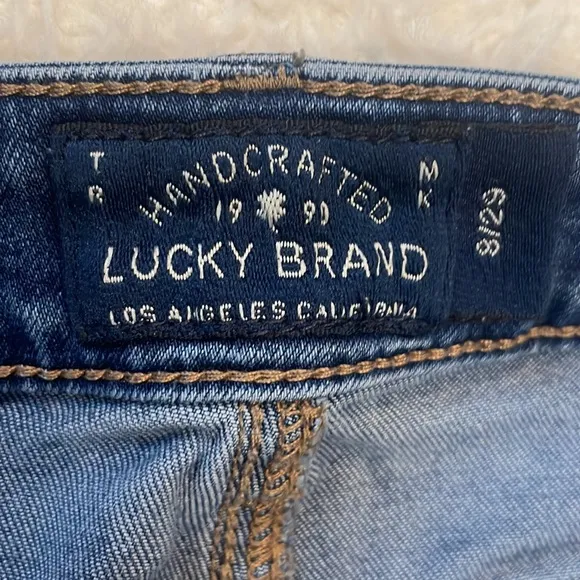 Lucky Brand Lolita skinny jeans denim blue 100% cotton women’s size 8 29