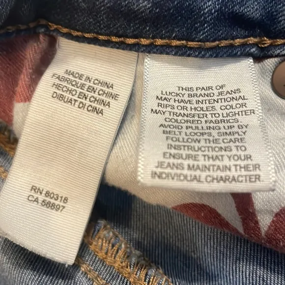 Lucky Brand Lolita skinny jeans denim blue 100% cotton women’s size 8 29
