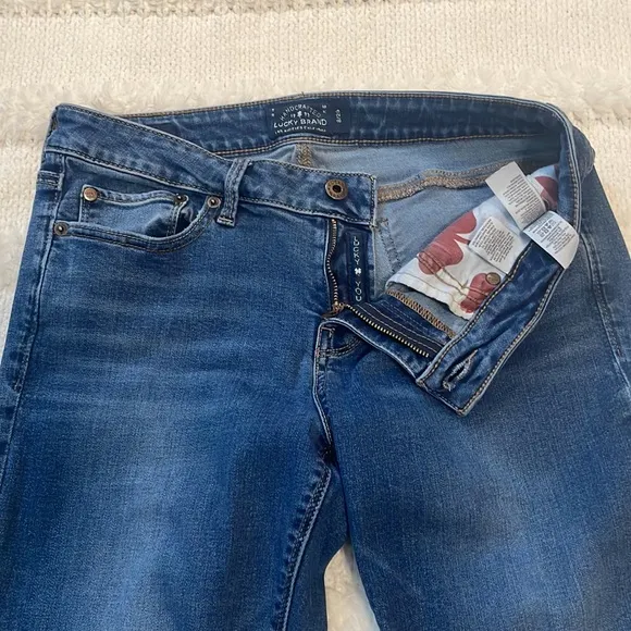 Lucky Brand Lolita skinny jeans denim blue 100% cotton women’s size 8 29