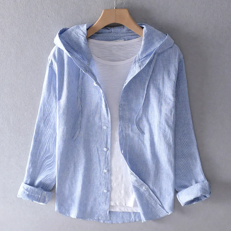 MARCY | BREATHABLE LINEN SHIRT