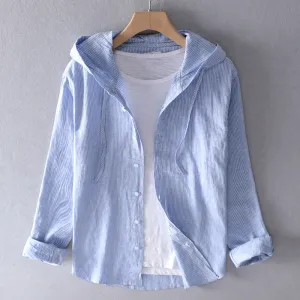 MARCY | BREATHABLE LINEN SHIRT