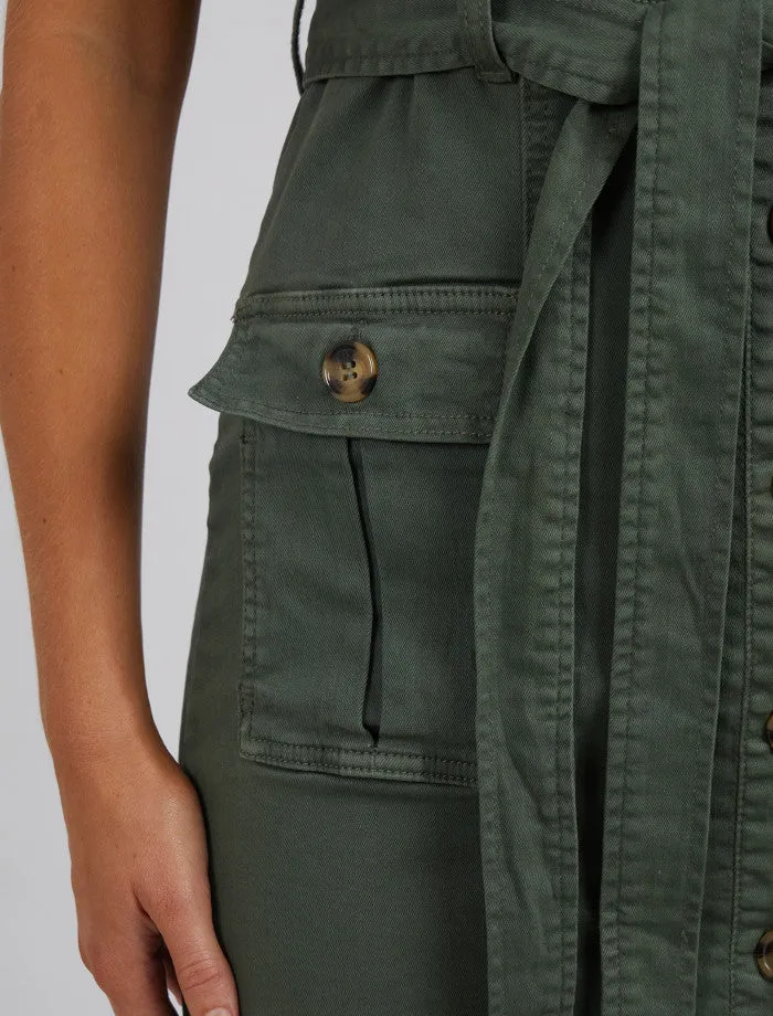 Marigold Denim Dress - Clover