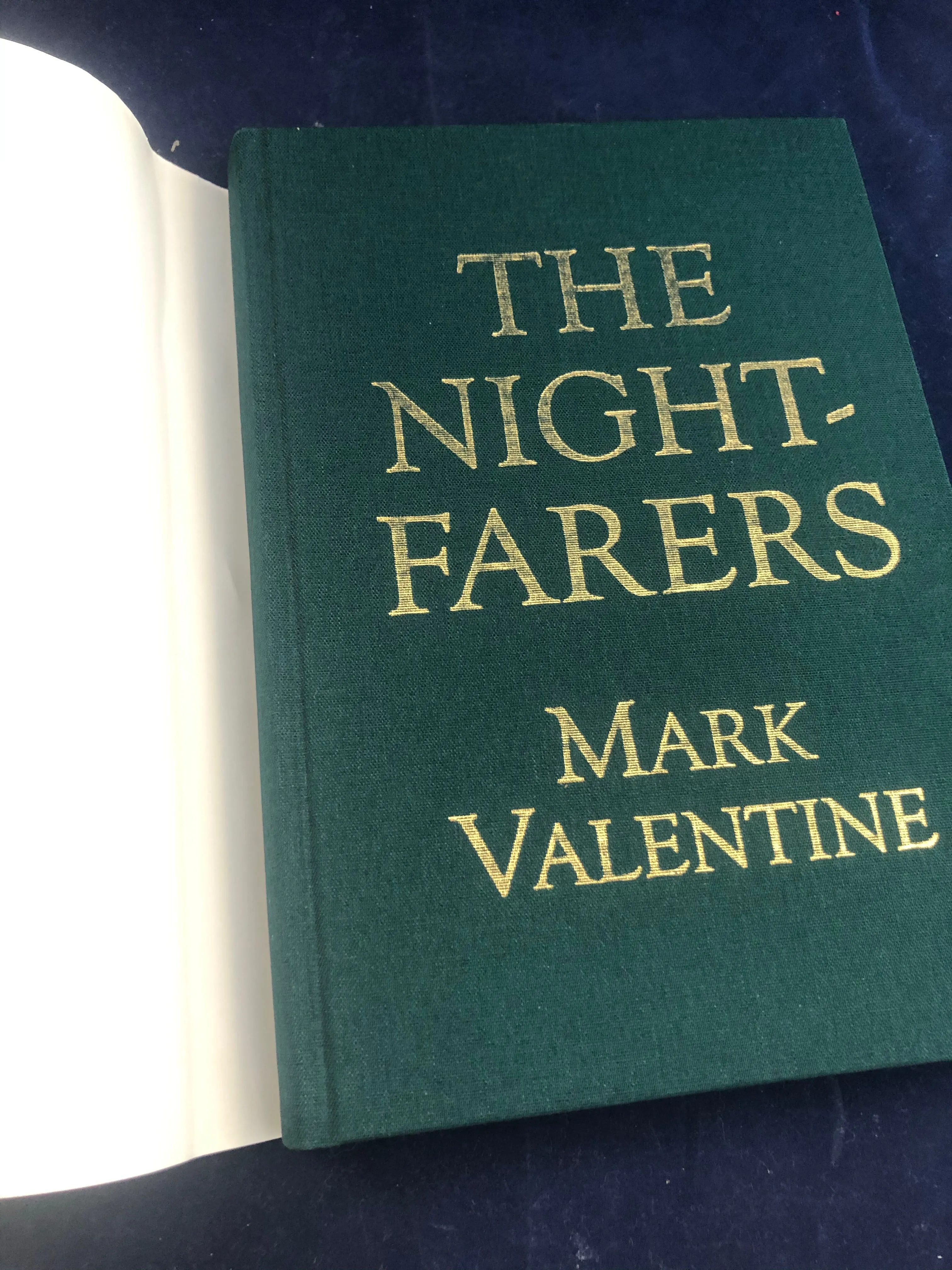 Mark Valentine - The Night-Farers, Ex Occidente Press, 2009 (alternative dust jacket)