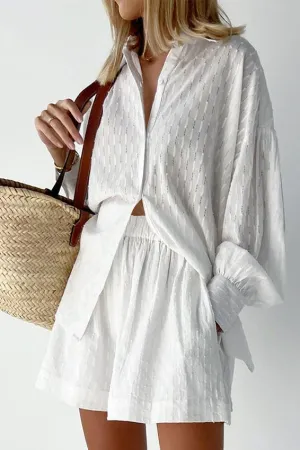 Maude | Chic Shirt & Shorts Set