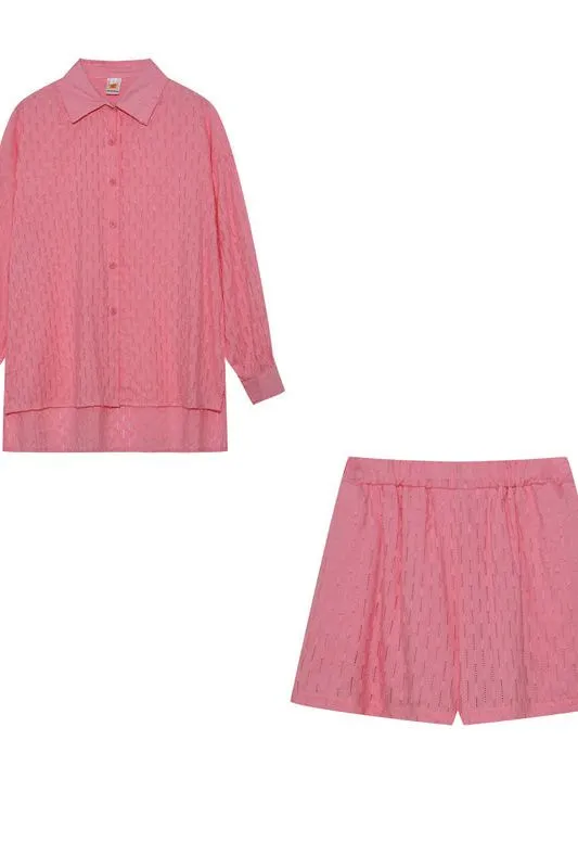 Maude | Chic Shirt & Shorts Set