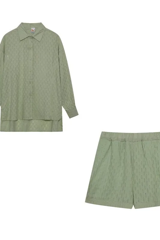 Maude | Chic Shirt & Shorts Set