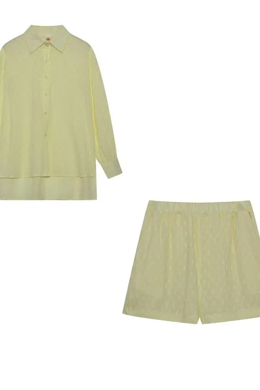 Maude | Chic Shirt & Shorts Set