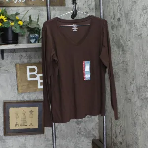 Member´s Mark Women's Essential Long-Sleeve V-Neck Tee DLT5580S